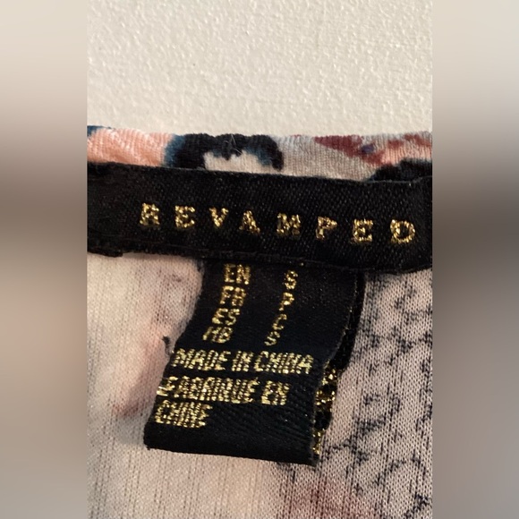 Revamped Multicolor Floral Patterned Dress - Picture 3 of 3